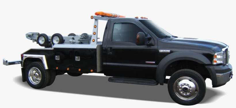 Camion de dépannage voiture noir pour une intervention à Berchem-Sainte-Agathe.