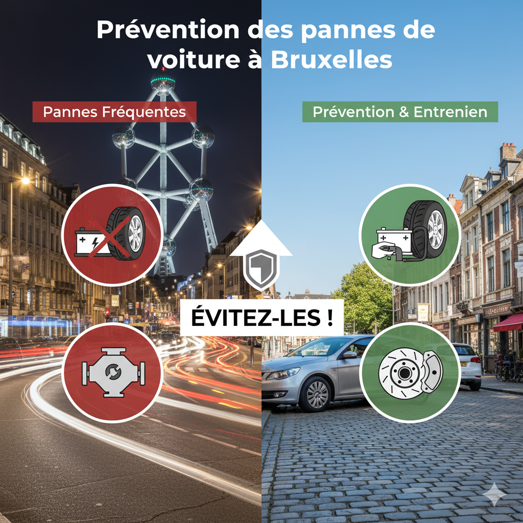 Prévention des pannes de voiture à Bruxelles