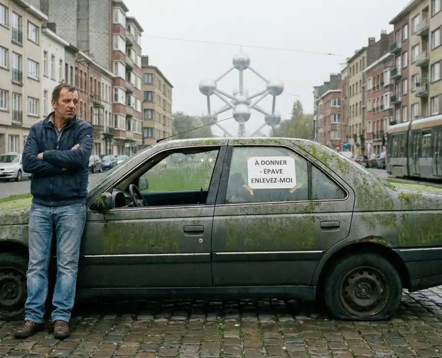 epave voiture a récuperer