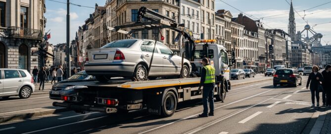 Dépannage d'une voiture à Bruxelles : ce que vous devez savoir avant d'appeler un professionnel