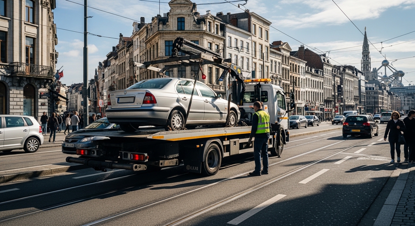 Dépannage d'une voiture à Bruxelles : ce que vous devez savoir avant d'appeler un professionnel