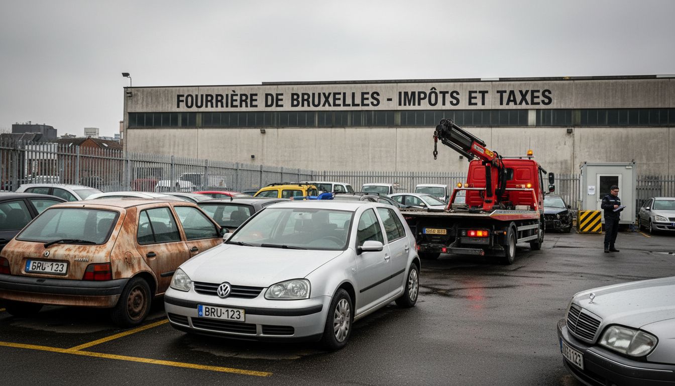 Comment savoir si ma voiture est à la fourrière Belgique - Fourrière de Bruxelles
