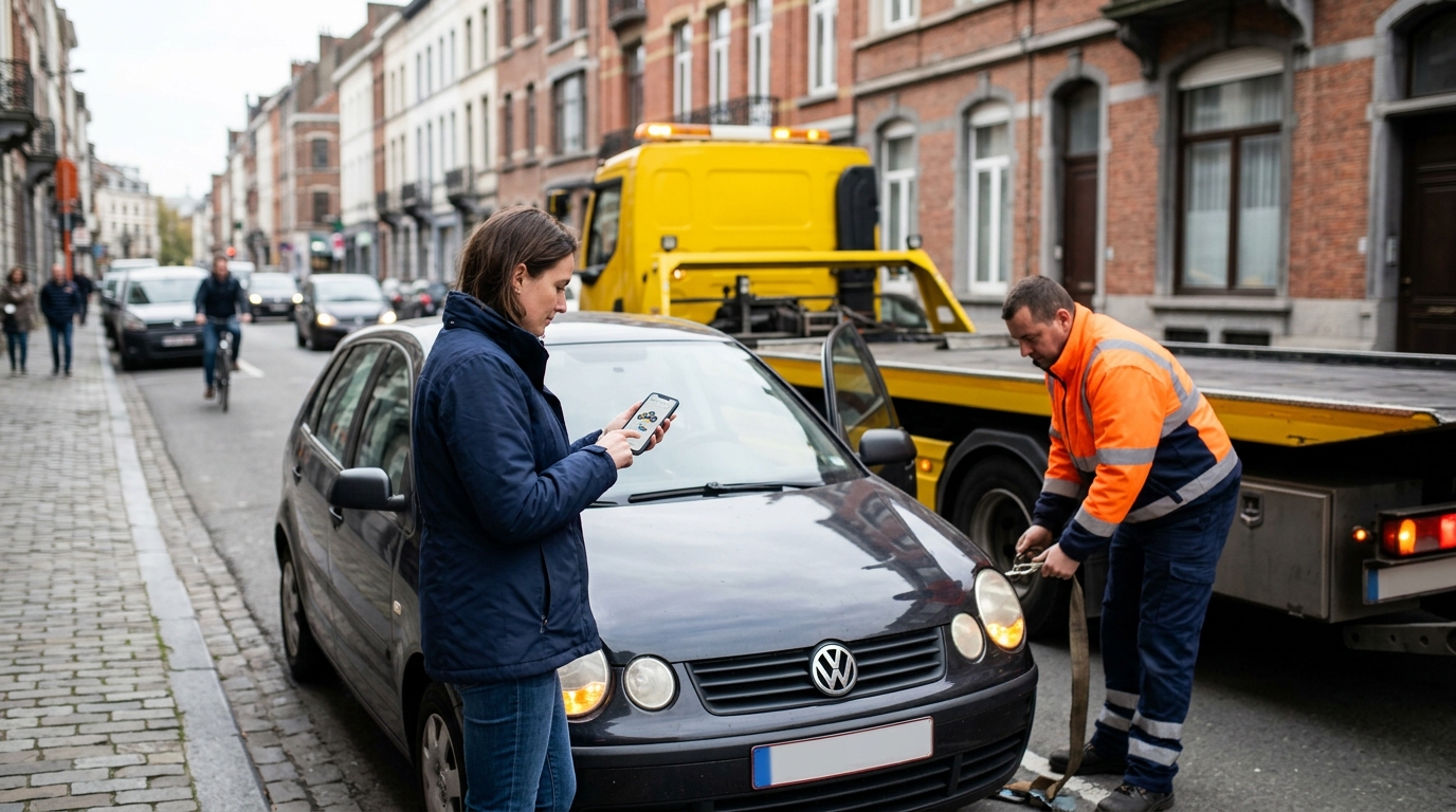 Comment trouver rapidement une dépanneuse à proximité à Bruxelles