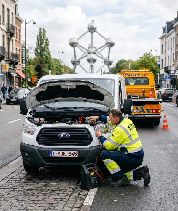 Dépannage de camionnette à Bruxelles