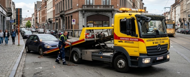 Dépanneuse à Proximité de Moi à Bruxelles : Comment Trouver le Dépanneur le Plus Proche en 2026