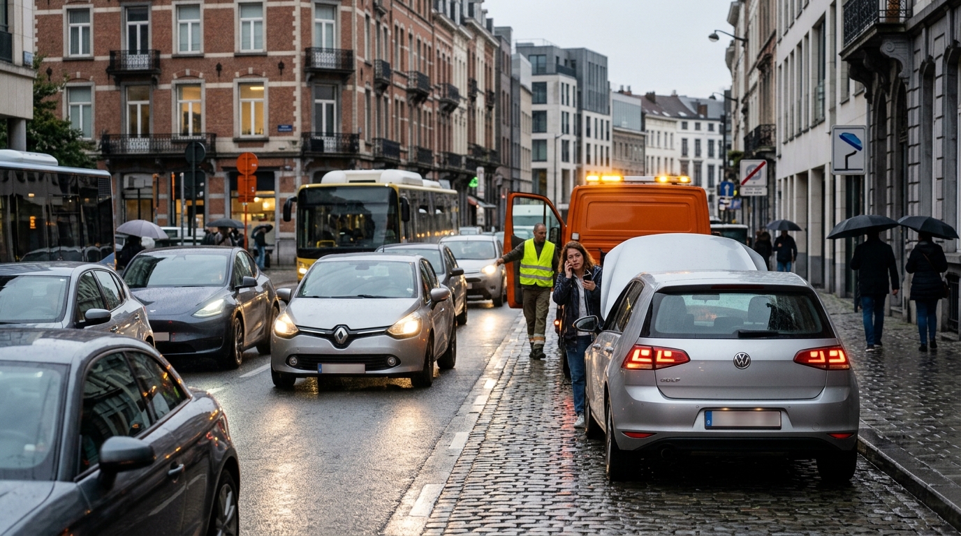 Pourquoi chercher une dépanneuse à proximité à Bruxelles est crucial en 2026