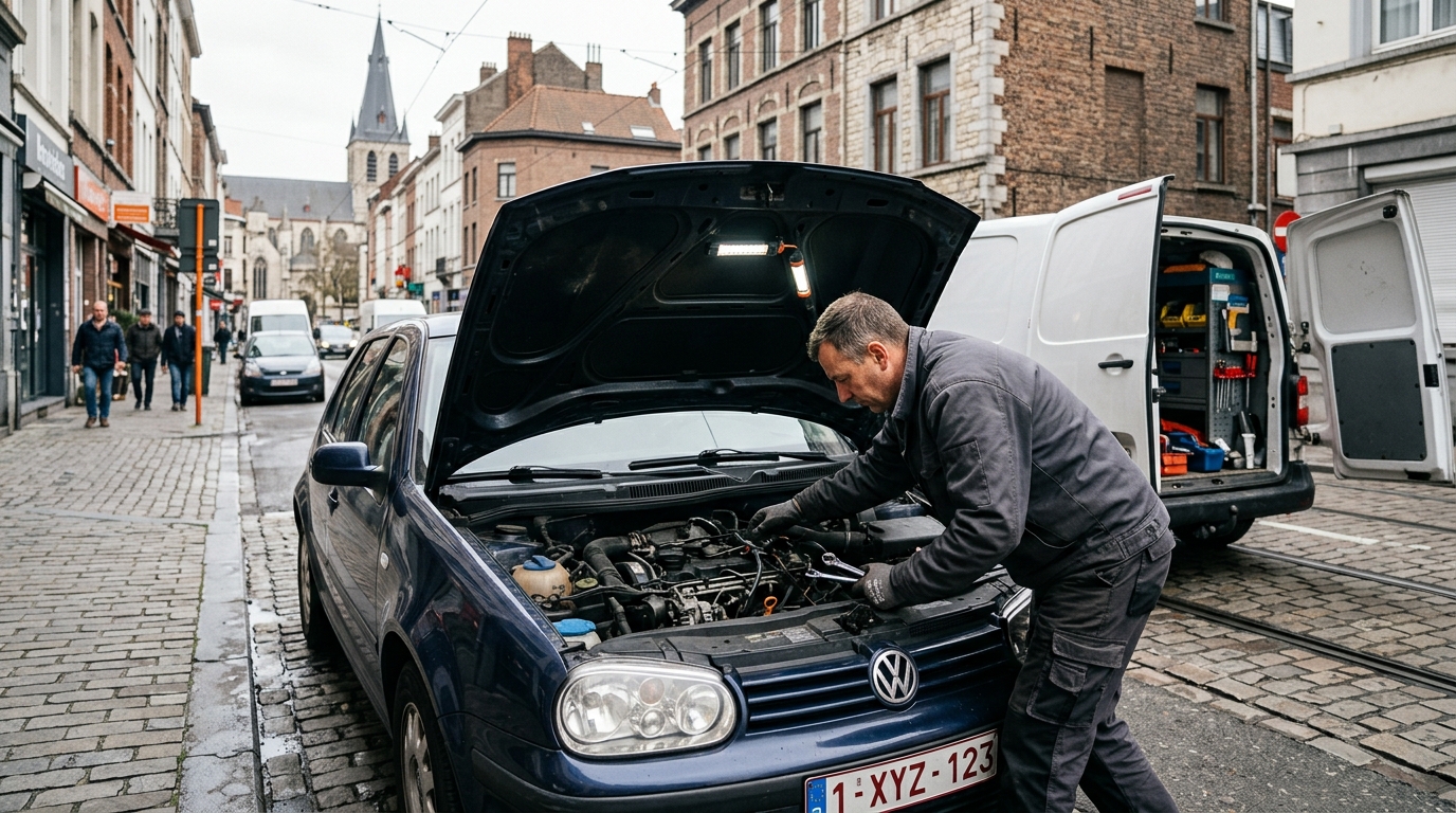 Qu'est-ce que le dépannage urgent sur site à Bruxelles ?