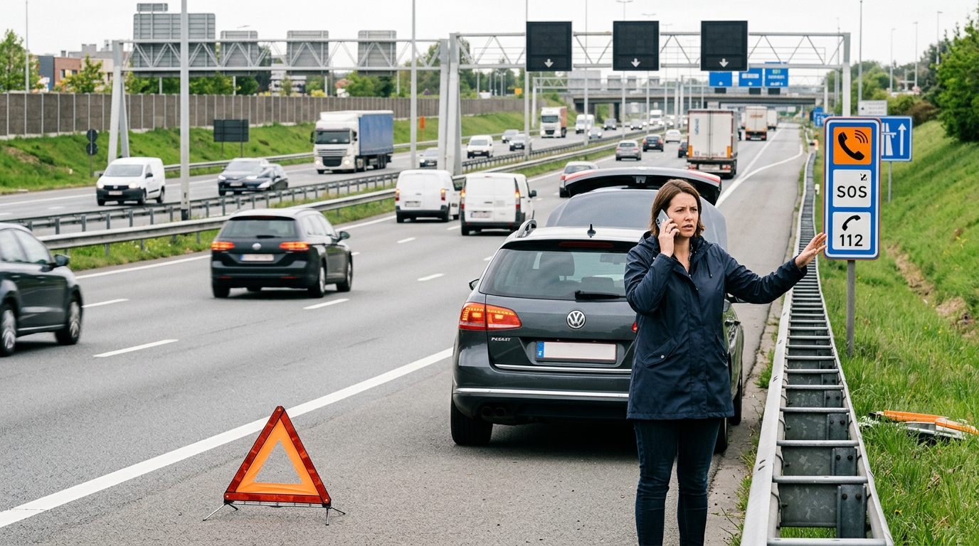 Appeler les bons numéros d'urgence sur le R0, l'E40 et l'E19