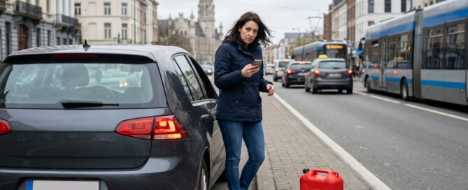 Panne de carburant à Bruxelles : que faire immédiatement ?