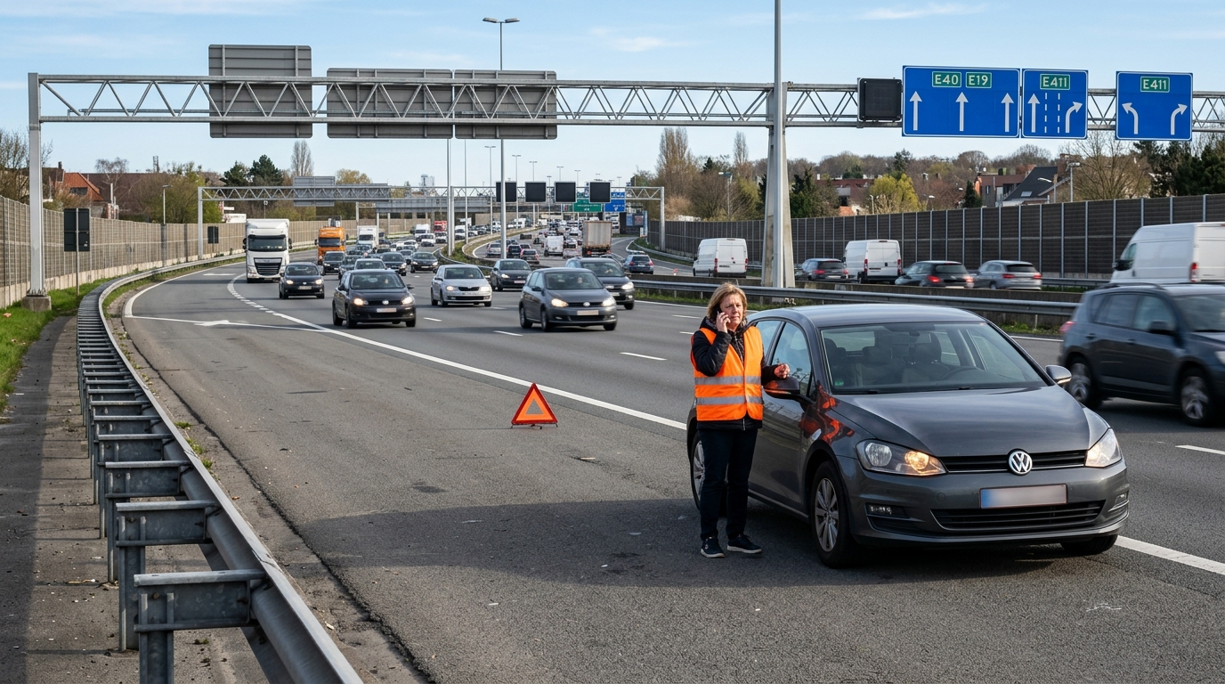 Que faire en cas de panne sur le ring de Bruxelles (R0/E40/E19) ?