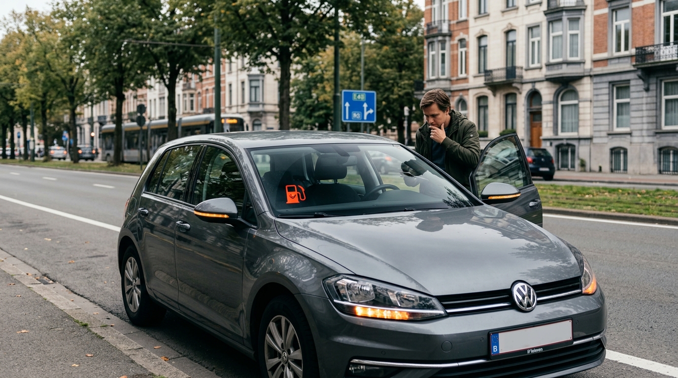 Les bons réflexes dès que le voyant de carburant s'allume à Bruxelles