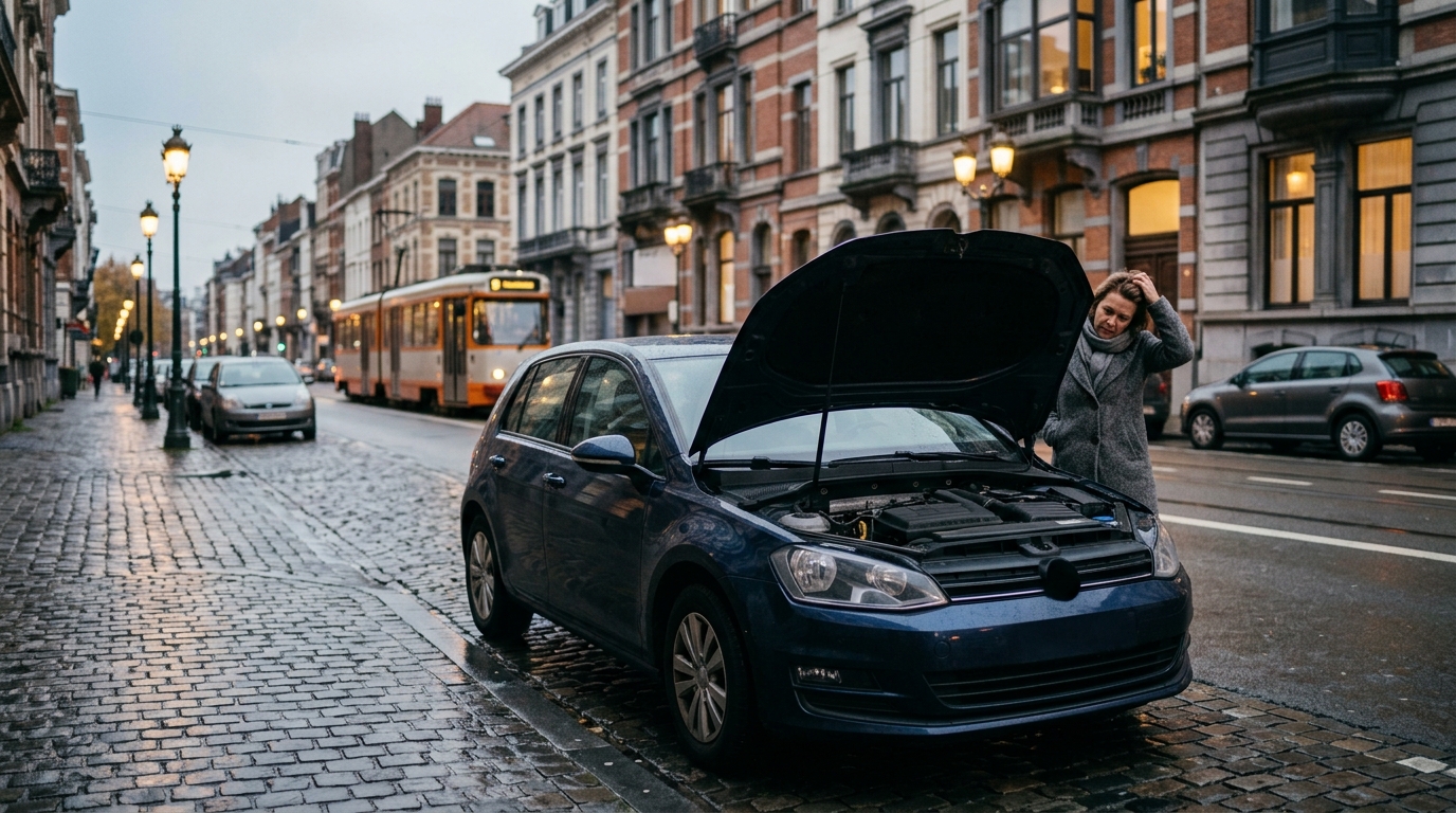Votre voiture refuse de démarrer à Bruxelles : que se passe-t-il ?