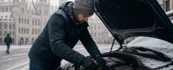 Batterie de voiture l'hiver à Bruxelles : pourquoi elle fatigue et comment réagir vite